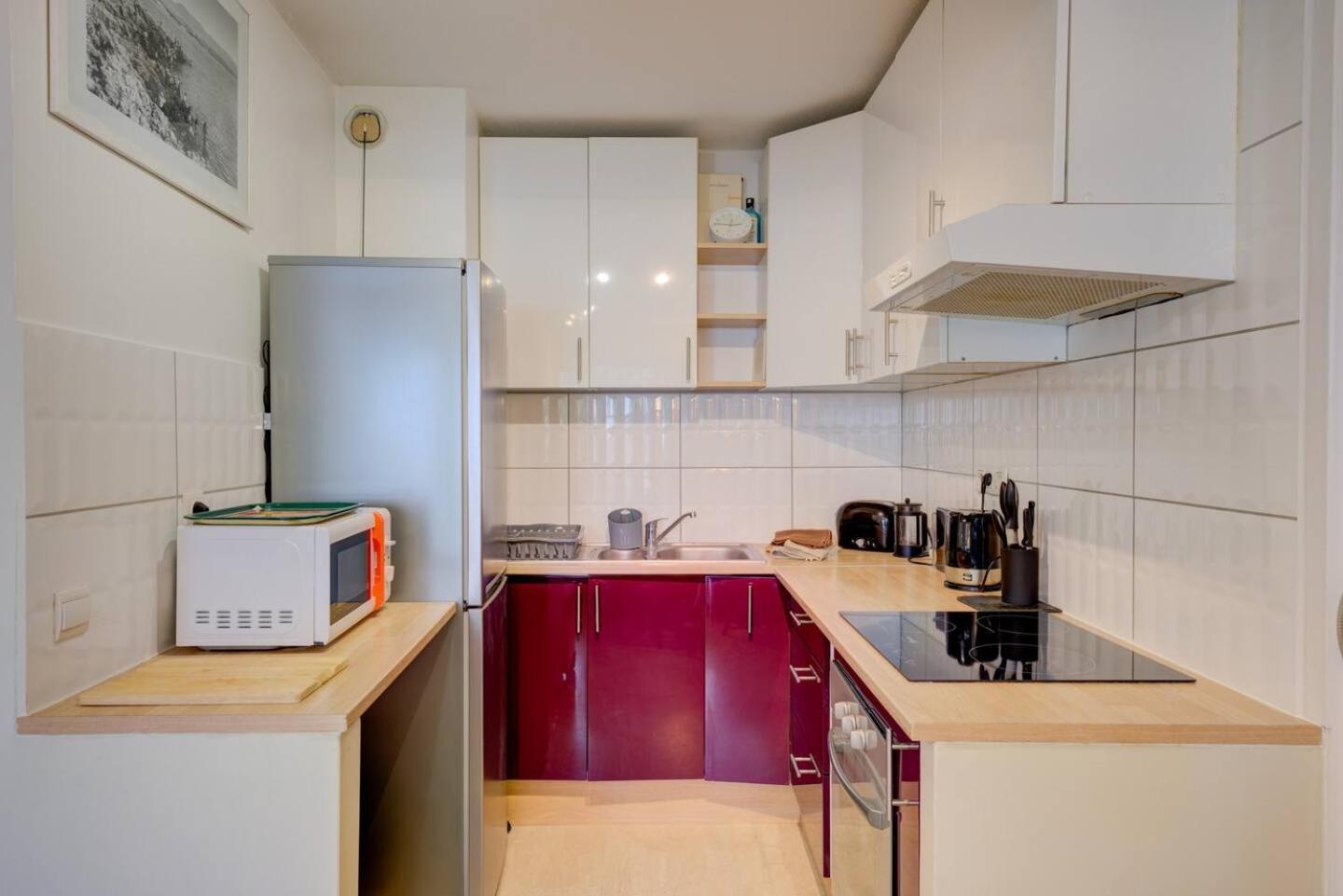 Elegant Apt W/2 Terraces/Mins To Beach & Shops 앙티브 외부 사진